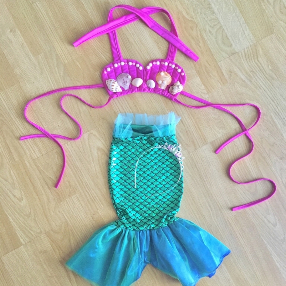 Baby mermaid outfit